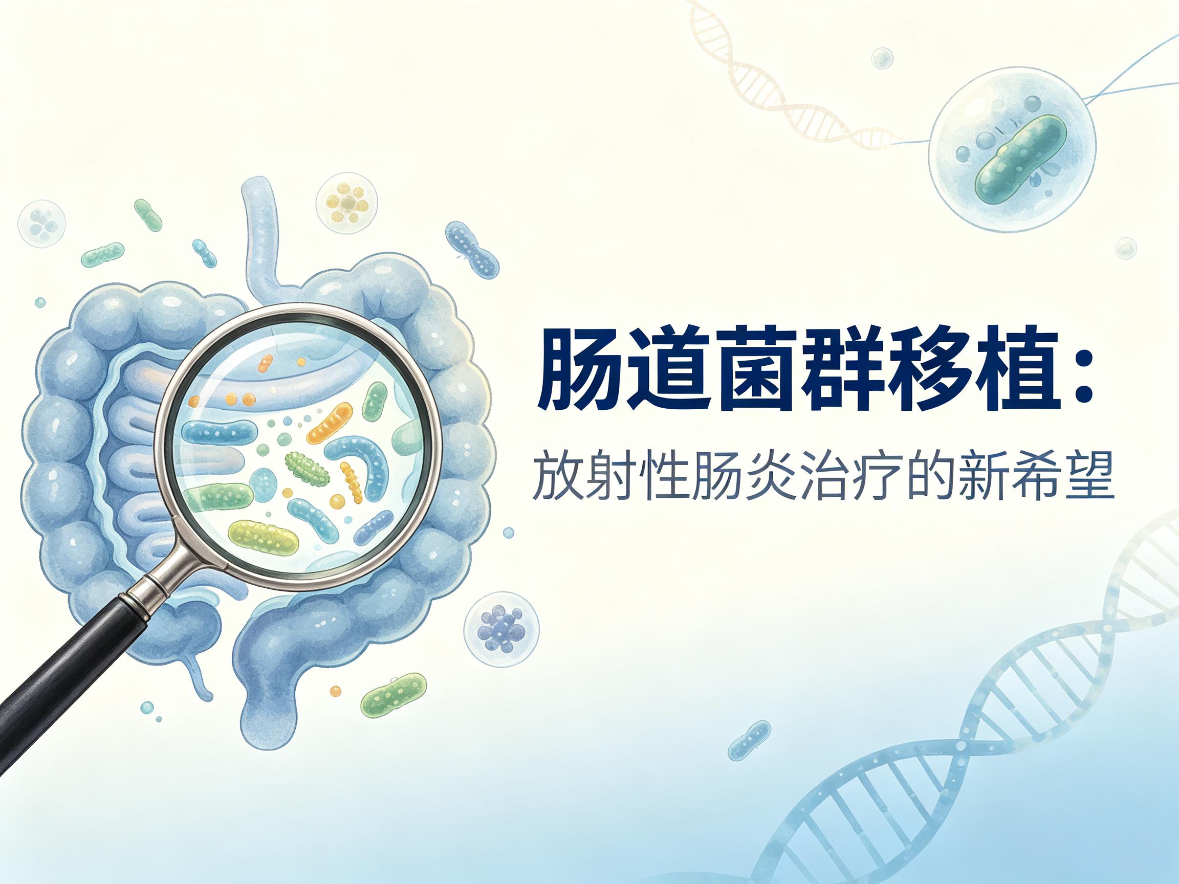 喀什地区|第3期 肠道菌群移植：放射性肠炎治疗的新希望